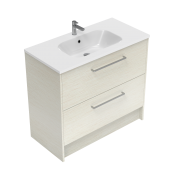 900 Sahara Floor Standing Vanity (2 Drawer) - Specify Colour & Basin & Cabinet Style