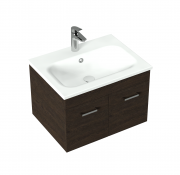 600 Qube Wall Hung Vanity - Specify Colour & Basin