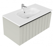 900 Porscha Wall Hung Vanity (1 Drawer) - Specify Colour & Drawer Front & Basin