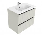 750 Porscha Wall Hung Vanity (2 Drawer) - Specify Colour & Drawer Front & Basin