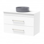 CASHMERE PRO 900 DOUBLE DRAWER WALL ULTRA GLOSS WHITE