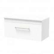 CASHMERE PRO 900 SINGLE DRAWER WHITE MELAMINE