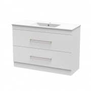 CASHMERE 1200 DOUBLE DRAWER FLOOR ULTRA GLOSS WHITE