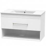 CASHMERE 900 DRAWER OPEN ULTRA GLOSS WHITE