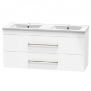 CASHMERE 1200 DB DOUBLE DRAWER WALL ULTRA GLOSS WHITE