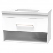 NORFOLK 900 DRAWER OPEN ULTRA GLOSS WHITE