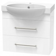 RAGLAN 750 DOUBLE DRAWER WALL ULTRA GLOSS WHITE