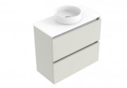 750 Oxley Slim Luxe Wall Hung Vanity (2 Drawer)