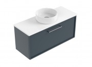 900 Francisco Slim Luxe Wall Hung Vanity (1 Drawer)