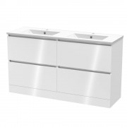 PINNACLE 1500 DB DOUBLE DRAWER FLOOR ULTRA GLOSS WHITE