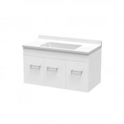 STATESMAN 900 CLASSIC WALL WHITE MELAMINE