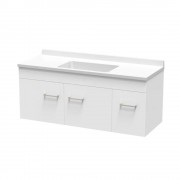 STATESMAN 1200 CLASSIC WALL WHITE MELAMINE