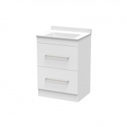 STATESMAN 600 DOUBLE DRAWER FLOOR ULTRA GLOSS WHITE