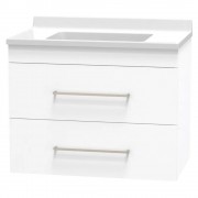 STATESMAN 750 DOUBLE DRAWER WALL ULTRA GLOSS WHITE