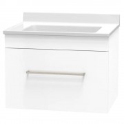 STATESMAN 600 SINGLE DRAWER ULTRA GLOSS WHITE