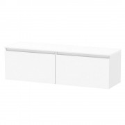 PINNACLE PRO 1500 DB SINGLE DRAWER ULTRA GLOSS WHITE