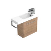 550 Sahara Wall Hung Vanity (1 door LH Hinge) - Specify Colour & Cabinet Style