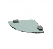 GLASS SHELF 200MM C/W BRACKETS