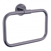 Evoke Towel Ring - Gunmetal