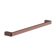 Quadro Towel Bar 450mm - Brushed Copper