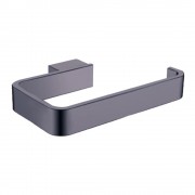 Quadro Toilet Roll Holder - Gunmetal