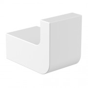 Quadro Robe Hook - Matte White