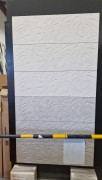 Bateig Pearl and Grey Decor display under construction - Tile Depot Hamilton