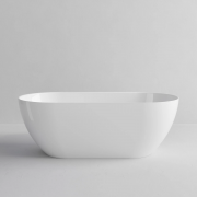 HALO SOLID SURFACE FREESTANDING BATH - 1700X800X560 - GLOSS WHITE