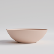 CODE ARC V2 ROUND VESSEL BASIN - 400X125H - MATTE PINK