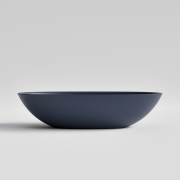 CODE CERVO V2 OVAL VESSEL BASIN - 530X350X125H - MATTE BLUE