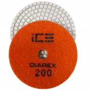 Diarex Dry Polishing Pad 200# 100mm (Orange)