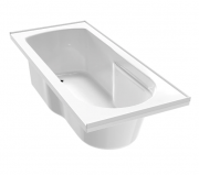 KAHLO BATH 1800 WITH UPSTAND/S - Specify upstand positions