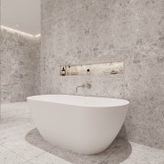 Lexington 1500 FreeStanding Bath - Gloss White