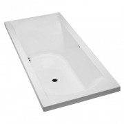 LIQUID 1675 FRAMED BATH WITH UPSTAND/S - Specify upstand positions