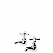 Neoclassic Basin Taps (Pair) Chrome