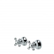 Neoclassic Shower Taps (Pair) Chrome