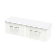 ARRAY BERLIN PRO 1500DB SINGLE DRAWER WHITE SATIN