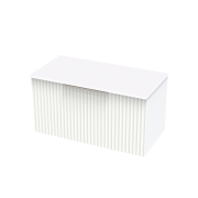 ARRAY RIADA PRO 900 SINGLE DRAWER WHITE SATIN