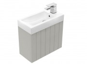 550 Porscha Wall Hung Right Hand Hinge Vanity (1 Door Push to Open) - Specify Colour & Door Front &