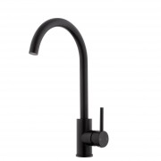 Reef Gooseneck Sink Mixer (304 SS) Matte Black