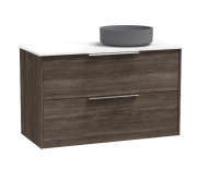 NIKAU PRO 1000 RIGHT HAND BOWL DOUBLE DRAWER WALL COLOUR