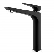 Solitaire Sink Mixer Black/Chrome