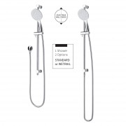 Solitaire WetRail Slide Shower Chrome