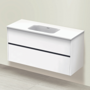 SERIFOS SYRTARI 1200 TWO DRAWER WALL STANDARD FINISH