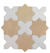 Star Cross White - Cross 108 X 150