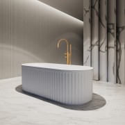 Laurel 1500 Freestanding Bath - Gloss White