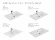 1500 Harrow Wall Hung Single Basin Vanity (4 Drawer) - Specify Colour & Basin