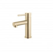 EcoMinimal Basin Mixer (304 SS) Brushed Brass (PVD)