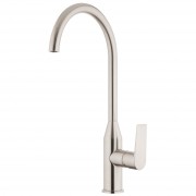 OLYMPIA GOOSENECK SINK MIXER - CS BRUSHED NICKEL (PVD)