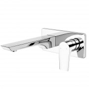 OLYMPIA WALL MOUNTED BASIN MIXER CHROME